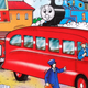 Image for article titled Thomas The Tank Engine Is Destroying All Cartoon Vehicles And Creeping Me The Hell Out